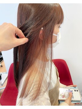 アズールサン 草加西口店(azule-sun) イヤリングカラー,ペールピンクカラー,ヘルシースタイル/草加駅