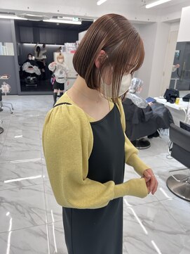 ランテルディ 渋谷(LANTERDIT) 【LANTERDIT】ストレートして韓国ボブ