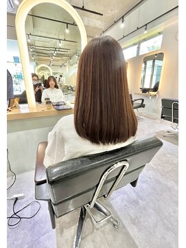 サロンドミルク 新百合ヶ丘店(salon de MiLK) サラツヤ！！酸性ストレート！