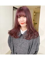 ニコフクオカヘアーメイク(NIKO Fukuoka Hair Make)&nbsp;【NIKO】ブリーチなしダブルカラーで作るボルドーカラー♪天神