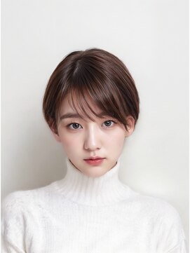 ワイワイ甲子園(wywy.) くびレイヤーエモージュ斜めバングイメチェン愛されショート