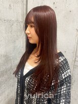 ユルリカ 新宿店(yulrica)&nbsp;レイヤーカット×レッドブラウン_Hy20231201/新宿/イメチェン
