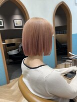 ロンド レグリーズ 立川(Lond leglise)&nbsp;タッセルボブ/ミニボブ/フェイスレイヤー/顔まわり/グレージュ