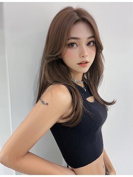 オリジンズヘアーセカンド 守谷店(Origins hair 2nd) ベージュ系カラー×BYKARTE TR