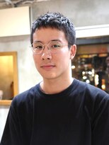 サンアタゴノット(san.atagonot)&nbsp;メンズカット/前髪下ろしのベリーショート