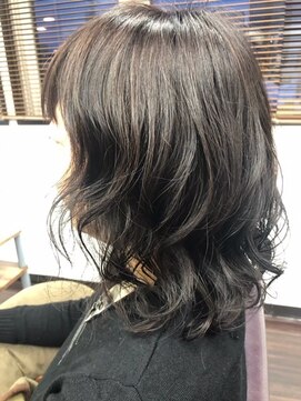 ファイン 美容室 深川店(FINE) 脱白髪染め☆大人のミディアムレイヤー30代/40代/50代