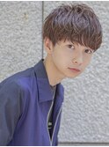 【小久保style】ロングウルフパーマシャギー秋色ピンクカラー