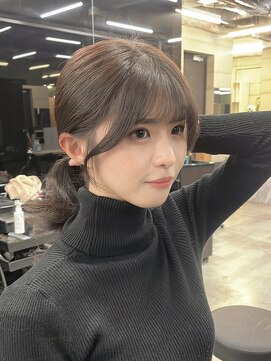 アリュウル 表参道(ALLURE) 結んでも可愛い！小顔効果お顔周りカット◯伊藤