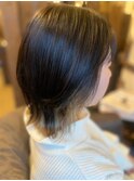 40代50代×ウルフヘア×アッシュカラーインナーカラー！