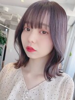 「柔らかく揺れる♪大人可愛い外ハネミディアム」