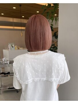 アム(am) シアーベージュミルクティーベージュダブルカラーインナーカラー