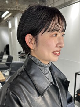 フゾンカウチ(fuzon kauti)の写真/360度どこから見ても美シルエットなショート・ボブが人気！［板橋/ショート/ボブ/髪質改善/学割U24/Men's]