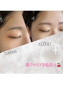 美眉スタイリング&メイク仕上げ