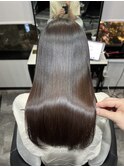 艶カラー×髪質改善トリートメント【福見】