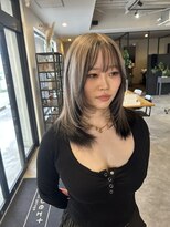 ナンバー(number+)&nbsp;10代20代韓国風ヘアアンブレラレイヤーカット