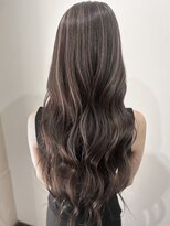 グルグル 新小岩店(GULGUL)&nbsp;ロング　ハイライト　グレージュ　【佐藤】