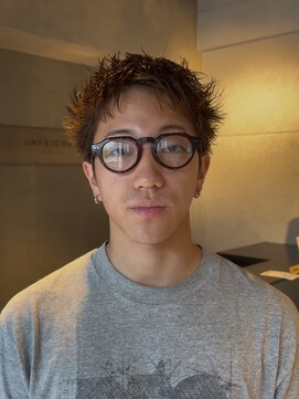 アンフェインド02(UNFEIGNED 02) MEN’S HAIR/波巻ツイストスパイラル/フェザーパーマ/伏見/栄