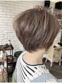 ダメージレス白髪染ぼかし特化salon!ハイライト／グレージュ