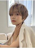 #切りっぱなしボブ #前下りボブ #顔周りレイヤー #小顔カット