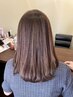 ツヤ髪縮毛矯正＋ヘアカラー＋髪質改善トリートメント＋似合わせカット