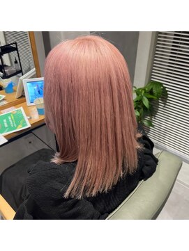 ビスイル 秋葉原店(Vis ill) ハイトーンピンクブリーチカラー