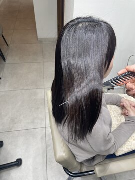 ボクノ 2号店(bokuno) セミロング×髪質改善矯正