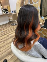 シュパーブ オリゾン(SUPERBE horizon)&nbsp;インナーカラー/オレンジ/デザインカラー