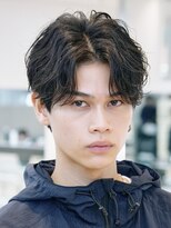 フィフスパーク(fifth PARK)&nbsp;アクティブショートフェザーパーマルーズショートセンターパート