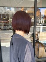 シーバイサイン(sea by Sign)&nbsp;カシスレッド/ショートボブ