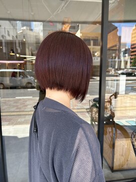 シーバイサイン(sea by Sign) カシスレッド/ショートボブ