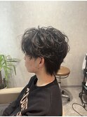 スパイラルパーマ