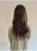 20代30代透明感◎春色ワンカラー×韓国風くびれヘア