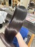 絹のような髪へ♪カット+髪質改善シルクストレート(縮毛矯正)+4stepTR