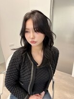 ラクシア(LucxiA)&nbsp;韓国ヘア/レイヤーカット/顔まわりカット/Instagram @ken__gucci