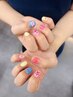 キッズネイル（小学生以下）￥2500 安全性高いマニキュア 当日予約はお電話で