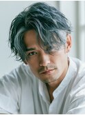 MEN’S/ニュアンスパーマ/ニュアンスウルフ/川西池田川西能勢口