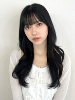 マリアバイアフロート(Maria by AFLOAT)&nbsp;〈藤間〉韓国レイヤー/ナチュラルガーリー/暗髪ヘア