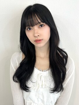 マリアバイアフロート(Maria by AFLOAT) 〈藤間〉韓国レイヤー/ナチュラルガーリー/暗髪ヘア