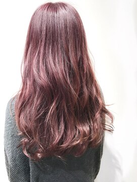 リアン(Lian) 【ピンクアッシュ】ツヤ髪ロングレイヤー