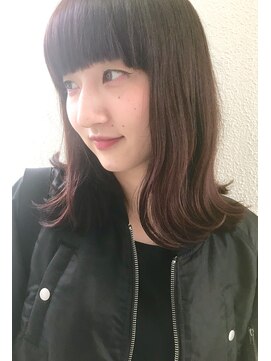 ヘアーデザイン シュシュ(hair design Chou Chou by Yone) ☆chouchou☆チェリーレッド×グラデーション