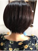 オールラウンドなツヤツヤ柔らかボブ