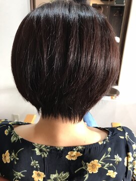 ちいさな美容室 庵(an) オールラウンドなツヤツヤ柔らかボブ
