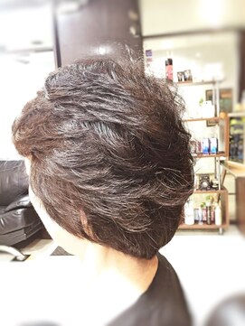 キャン 温品店(CAN) 【CAN】大人のクセ毛を活かしたレイヤースタイル