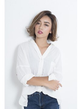 ペスカ 札幌南平岸店(pesca) 【pesca南平岸】ダークグレージュボブ