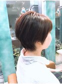 【斉藤 航人】ひし形シルエットのショートボブ