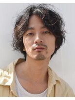 ユノ(juno)&nbsp;大人ルーズパーマ  (ミディアム ソフトツーブロック)