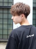 韓国前下がりマッシュショートレイヤー ソフトツーブロック