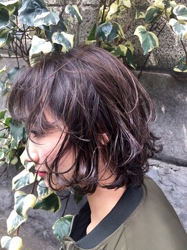 レーヴ リゾート 池袋(Reve resort) マッシュベージュ__毛先パーマことりベージュウォーターフォール