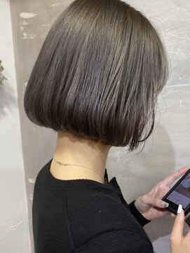 ロア 福岡天神本店(LORE) ハイライト×グレージュ