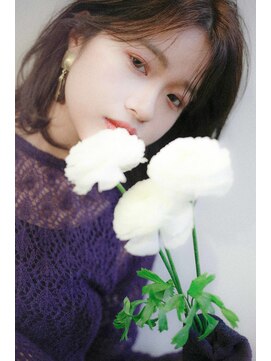 マロウ(mallow) 《花屋併設》グレージュブラック@20代30代40代@イルミナカラー